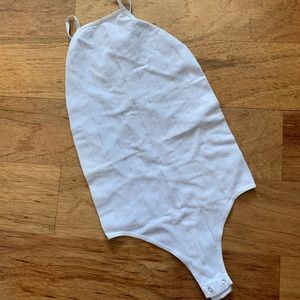 NEW Free People Bridget bodysuit in white